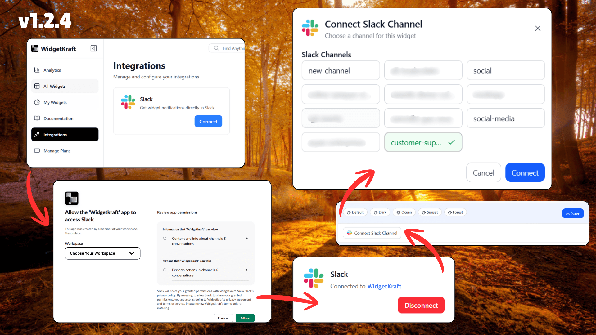 Slack channel showing instant contact form submission notification with full details