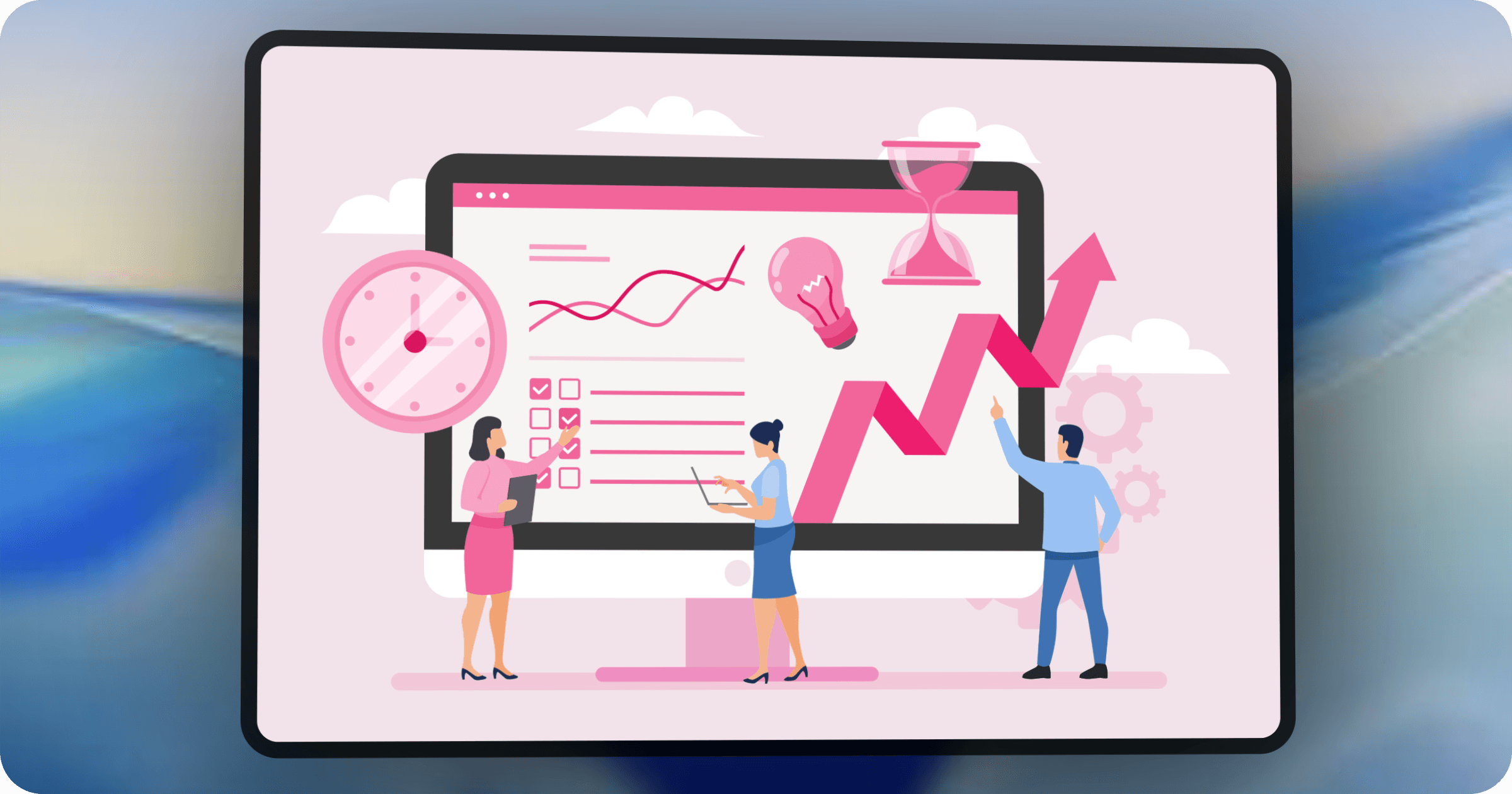 Early signals that the product might have market fit.